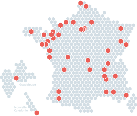 Carte Securom France