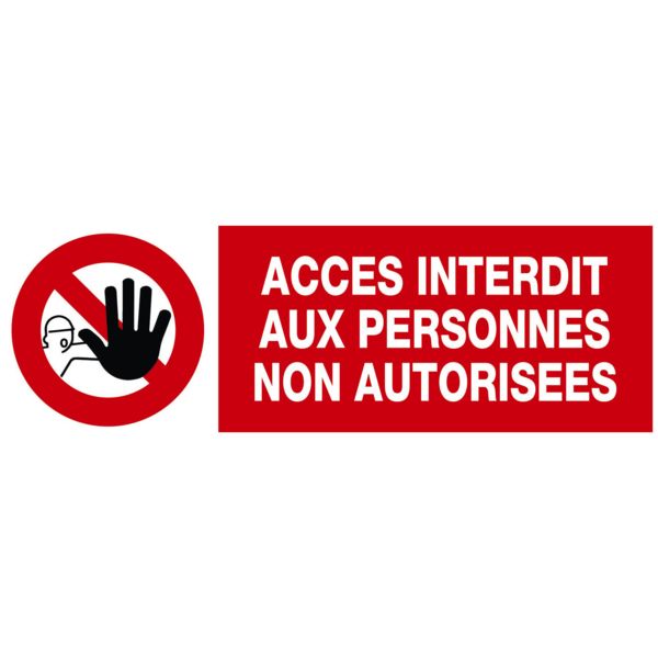 Image du produit : Plaque d'interdiction