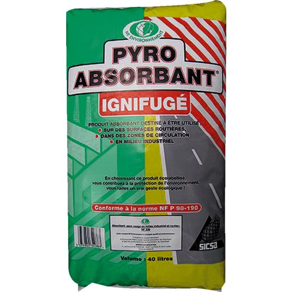 Image du produit : Absorbant végétal ignifugé