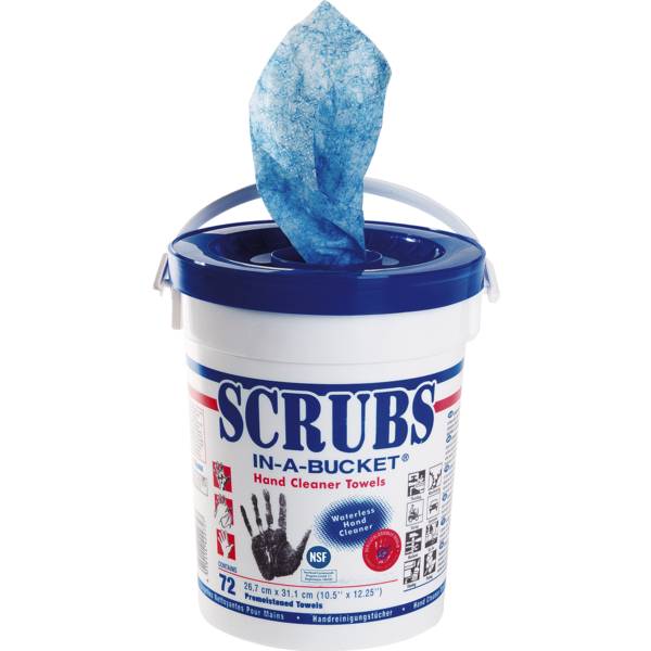 Image du produit : Lingettes nettoyantes Scrubs®