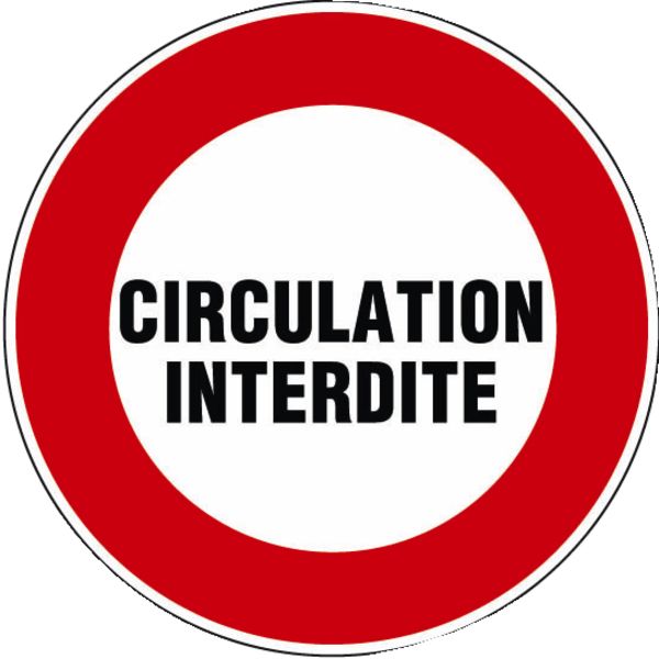 Image du produit : Disque d'interdiction