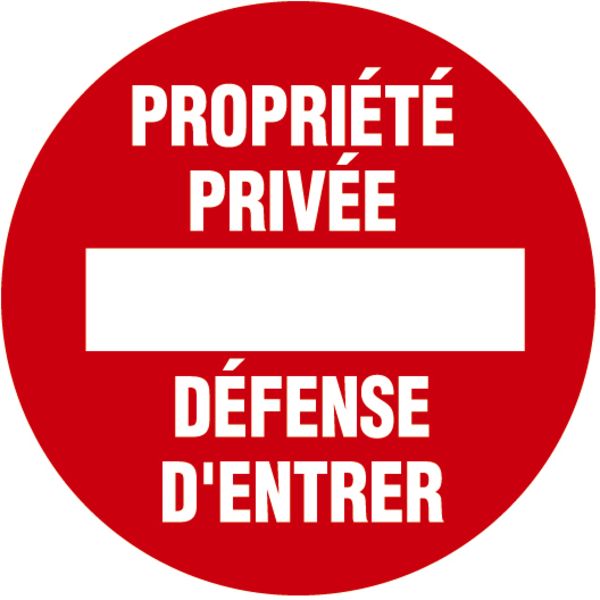 Image du produit : Disque d'interdiction