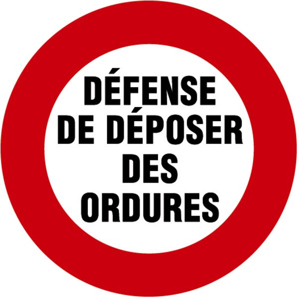 Image du produit : Disque d'interdiction