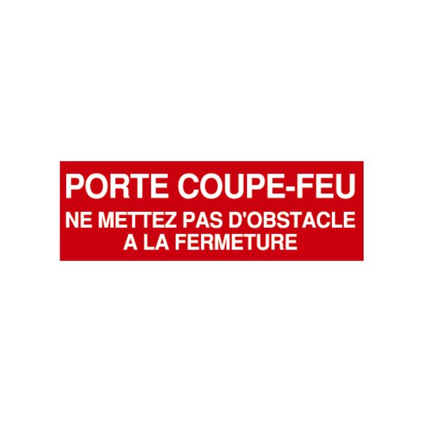 Image du produit : Plaquette avertissement et prévention incendie