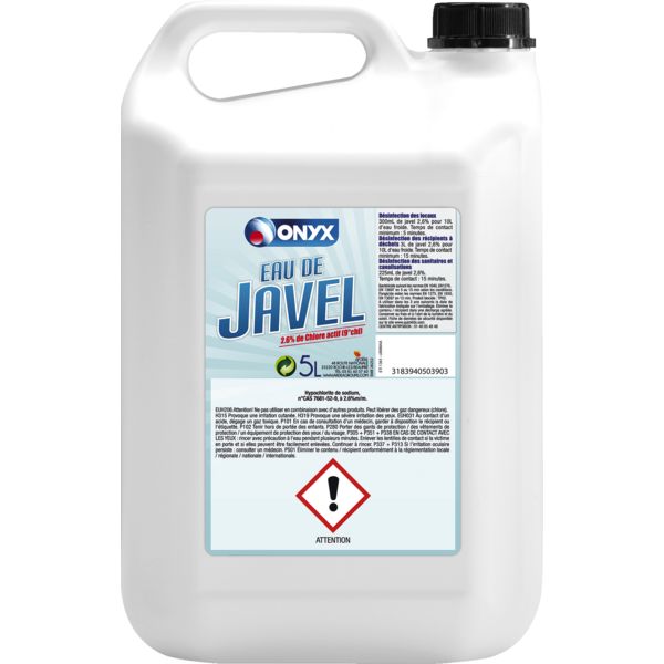 Image du produit : Eau de javel 2,6% 