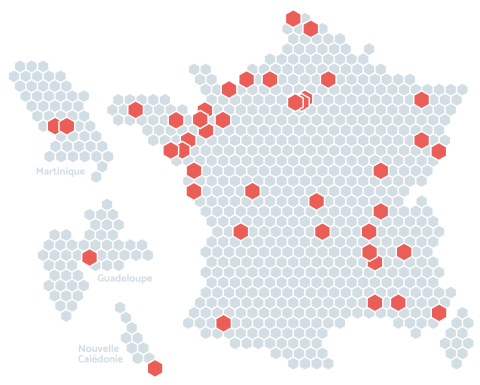 Carte Securom France
