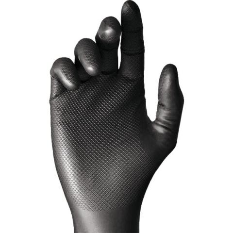 Boite de 50 gants LATEX Bleu non poudrés 30cm 532B JUBA - ProtecNord